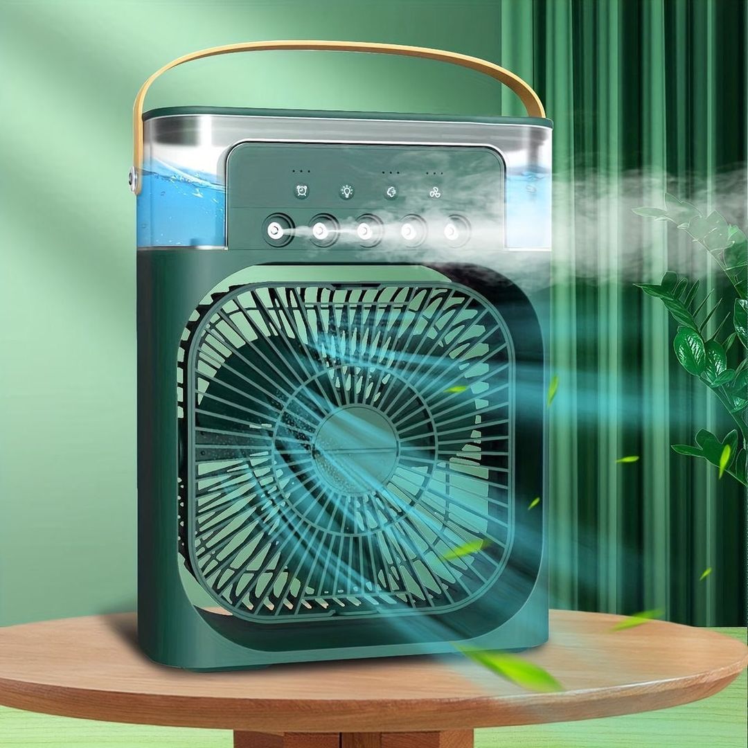 Portable AC Mini Cooler Fan With Free Airpods ❄️
