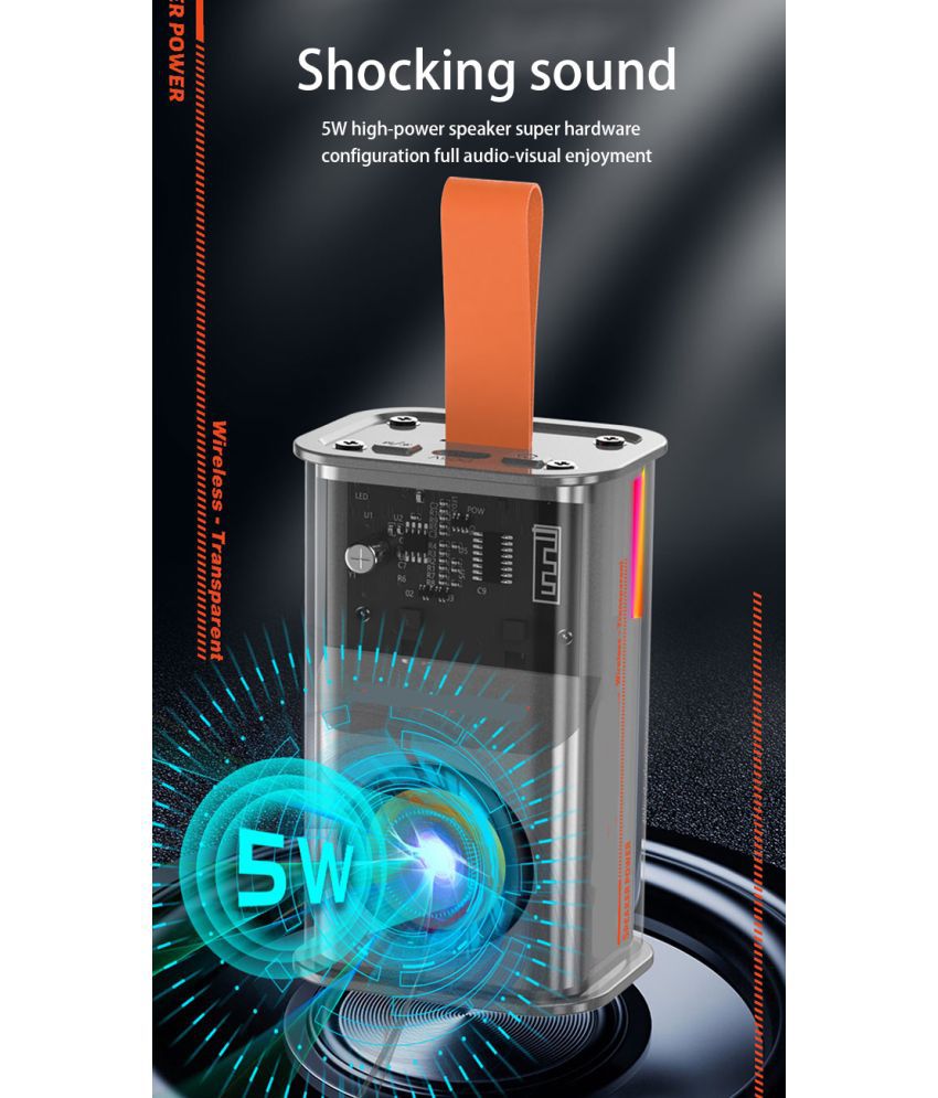 Armour Transparent 5 W Bluetooth Speaker Bluetooth